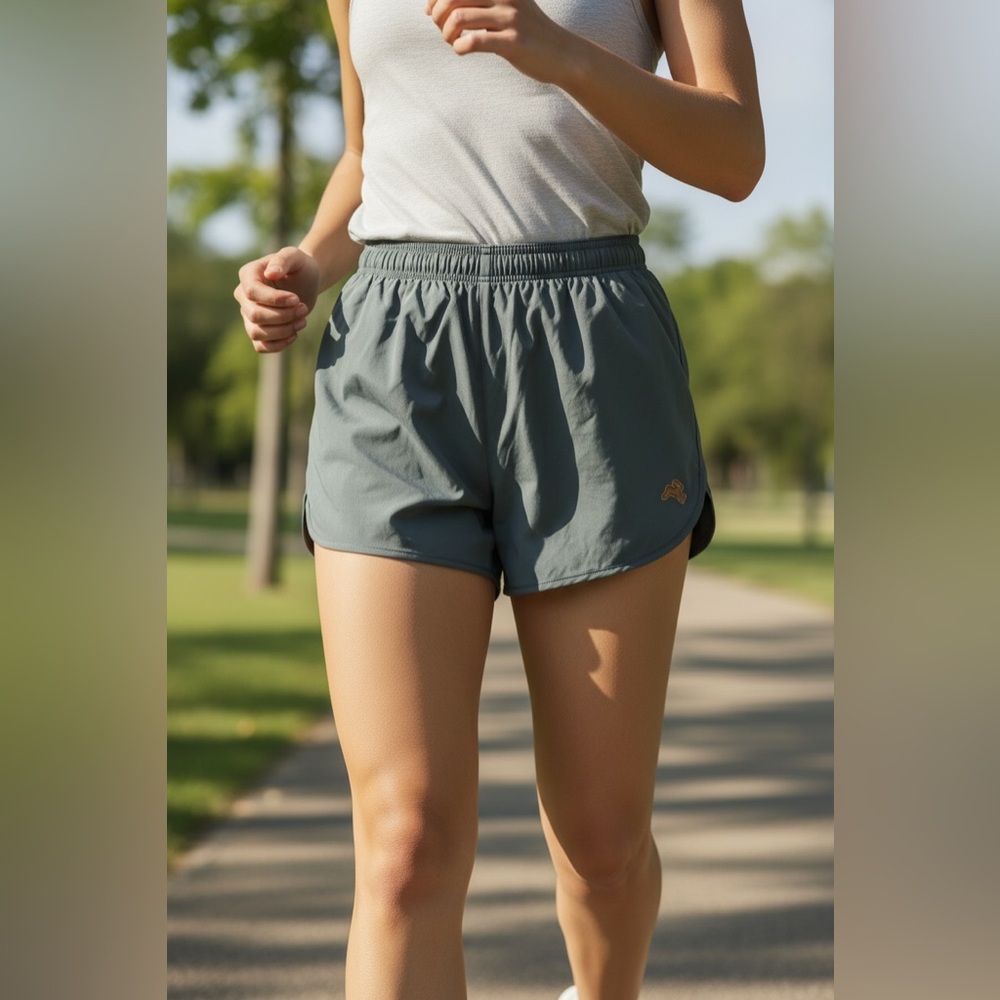 Tracksmith Women's Athletic Shorts in Blue